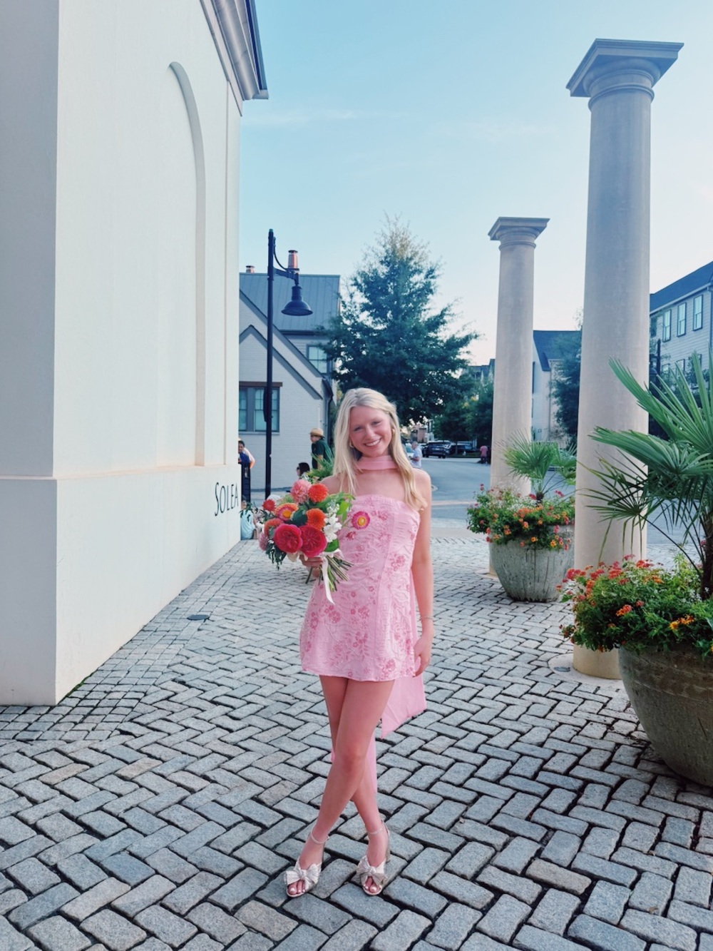 Pepper mayo dress
